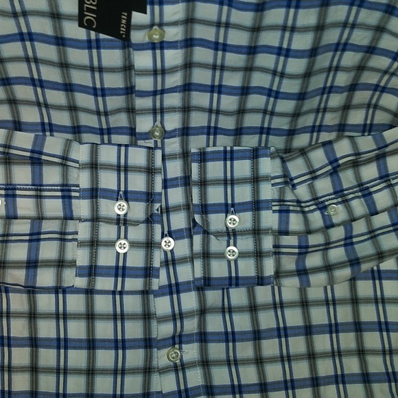 Banana Republic Men's Untucked Slim Fit Button Down Shirt (M) NWT - Picture 12 of 16